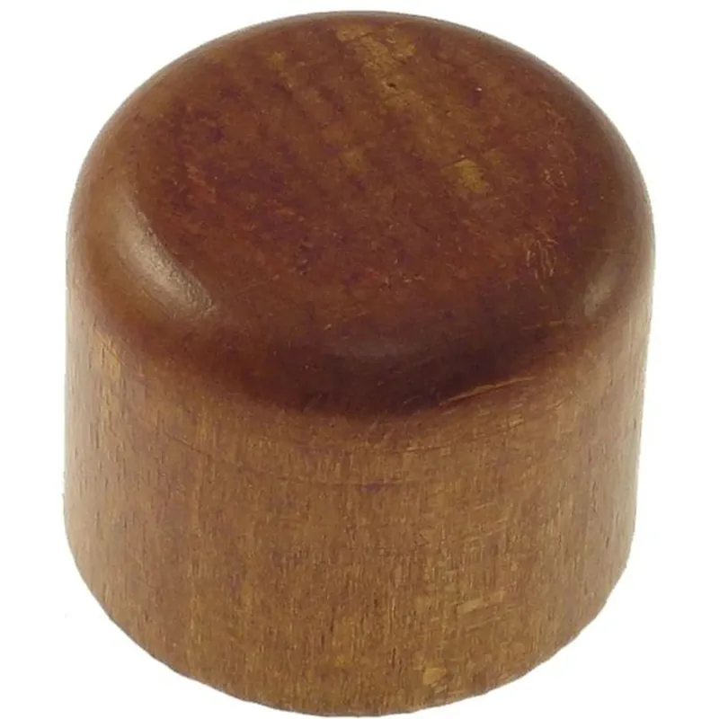 Terminale bastone tenda Tappo in legno ciliegio Ø 28 mm 2 pz Must-Have