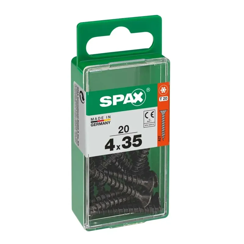Nieuw Vite Spax testa multipla svasata t-star plus t20 zincatura nera s 20 pz