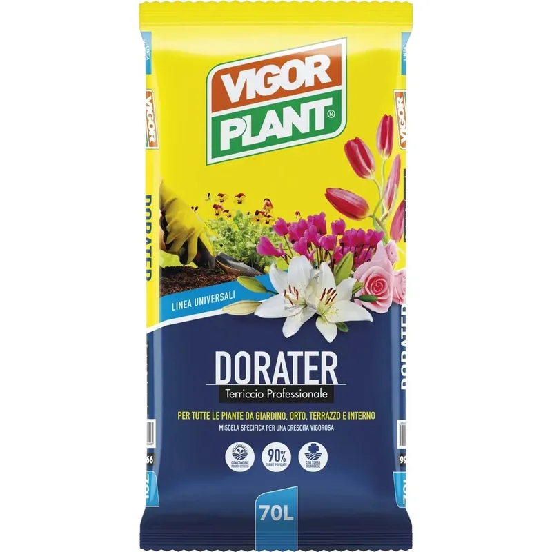 Meest Verkocht Terriccio universale Vigorplant Dorater professionale 70 l