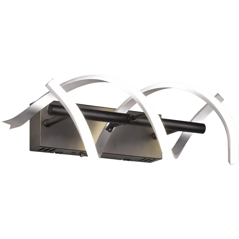 Hete Deal Applique LED da parete Sequence alluminio 2800 lm 3 live di luce 13,5x20x47 cm
