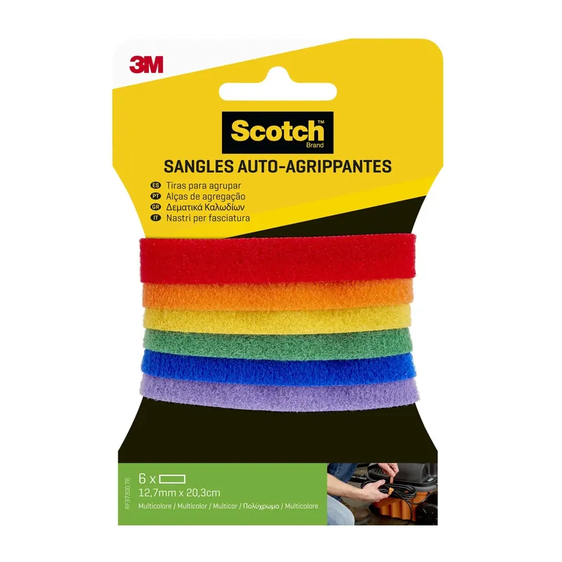 Nastri per fasciatura Scotch™ multicolore 1,27x20,3 cm 6 pz Beste Prijs