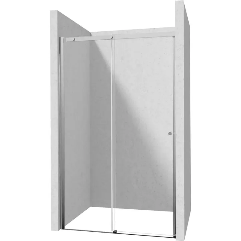 Porta doccia scorrevole Idrostile 130x200 cm Cromo Gratis Retour
