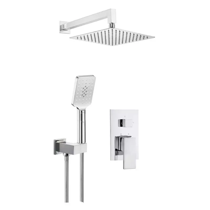 Weekendaanbieding Set doccia incasso Idrostile 250x250 mm cromo