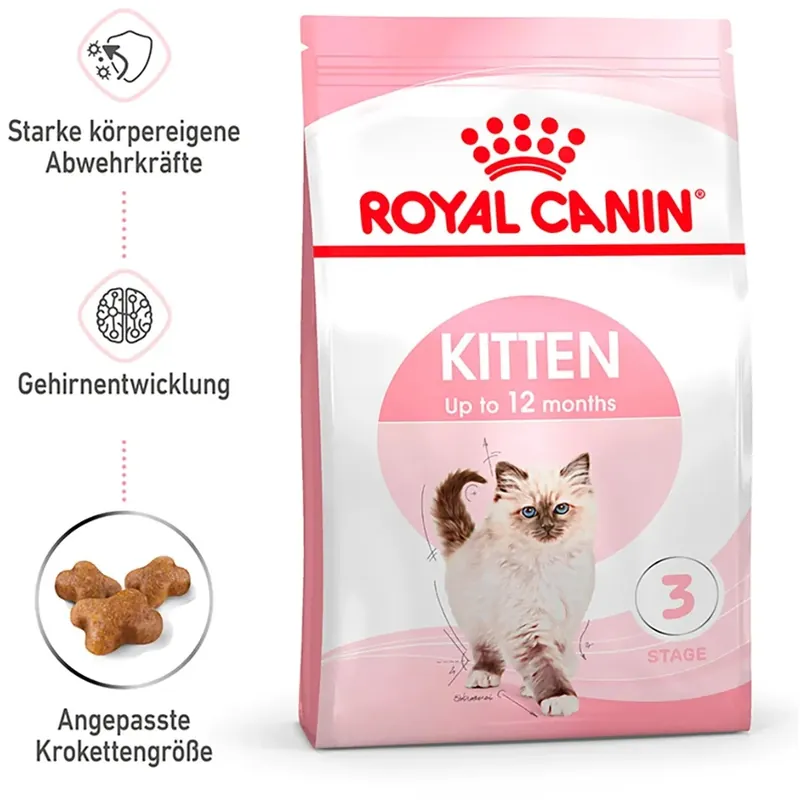 Fabrieksprijs Cibo secco per gatti Royal Canin Kitten 2 kg