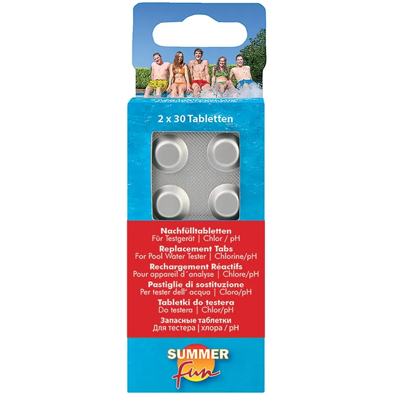 Korting Pastiglie piscina cloro bromo e ph 2 tab 30 pz