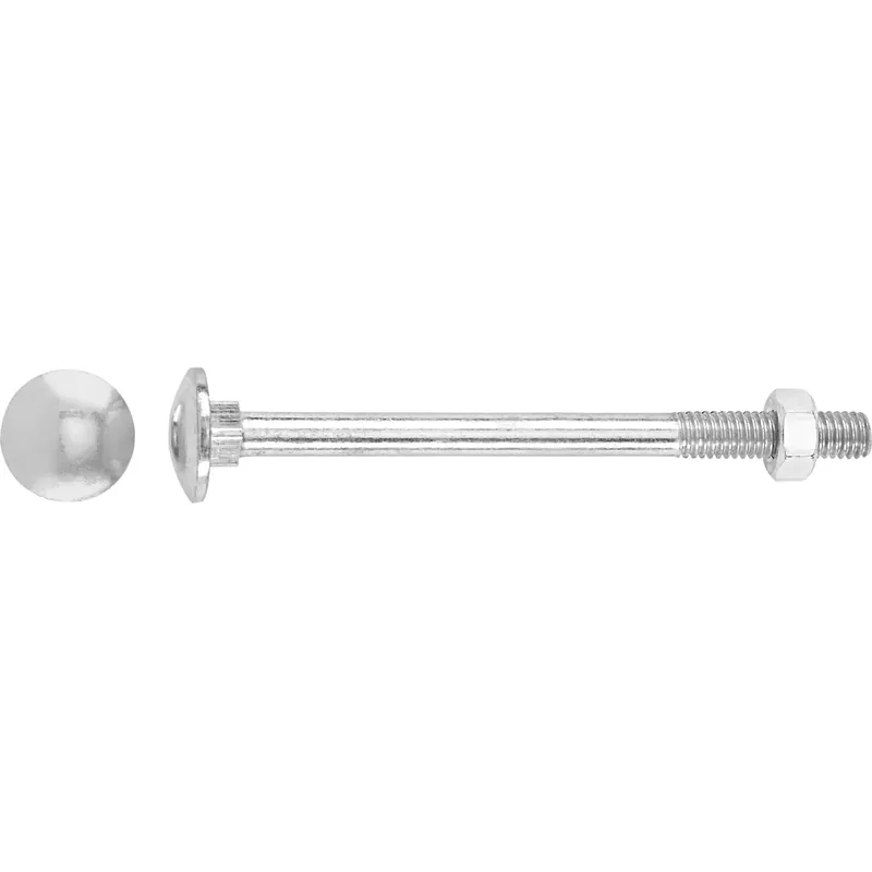 LUX-TOOLS Vite zincata LUX-TOOLS con testa a calotta piatta M8 x 100 mm 3 pz più Meest Verkocht