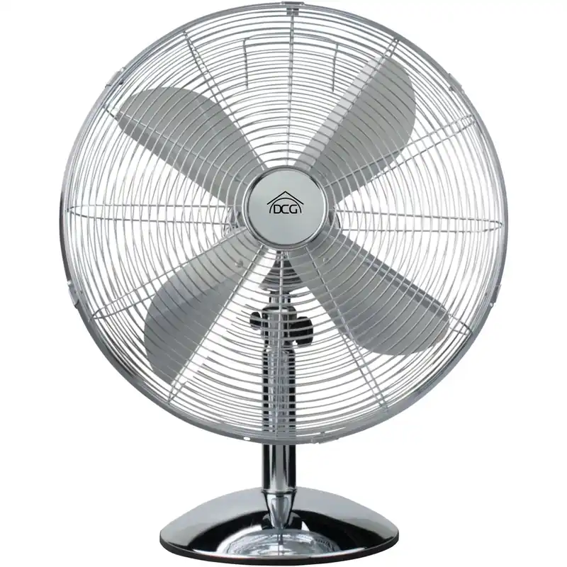 Finale Uitverkoop Ventilatore da tavolo 4 pale Ø 40 cm cromo