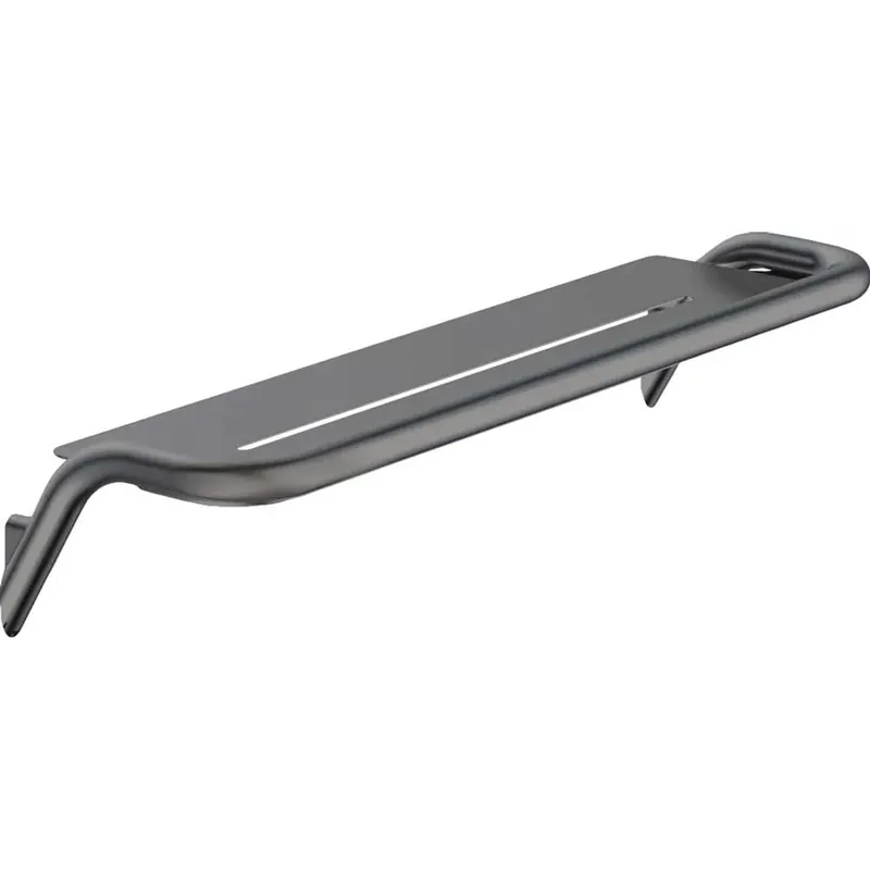 Superprijs Mensola bagno a parete Idrostile 436x89 mm titanio