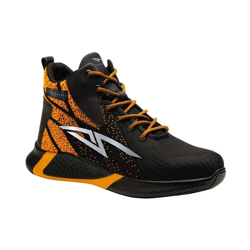 Scarpe antinfortunistiche alte Neon S3 High Modello S3L Arancio tg 42 Aanbieding