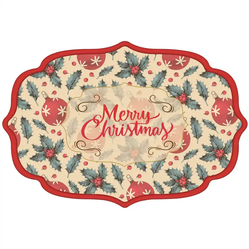 Tovaglietta Balls Xmas 33x48 cm Hoge Kwaliteit