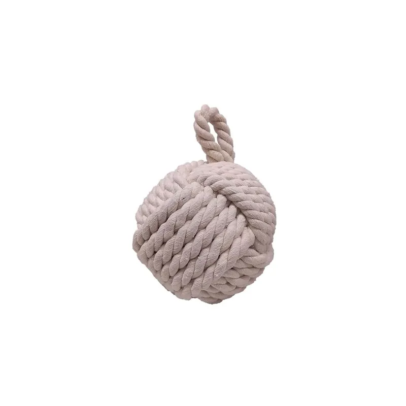 Fermaporta gomitolo colore beige 14x14x18 cm Betrouwbaar