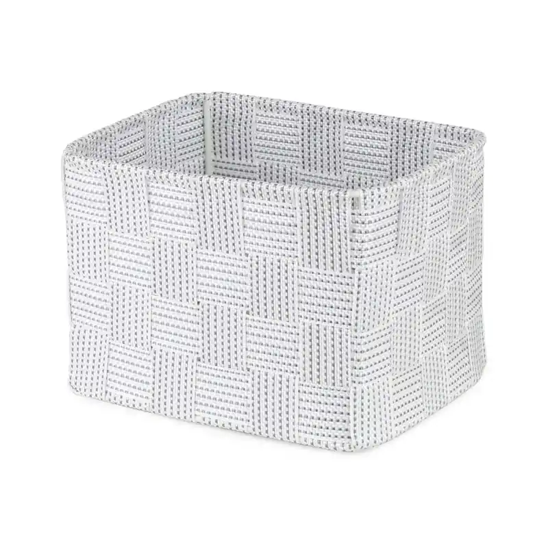 Direct Beschikbaar Organizer multiuso Toronto bianco grigio 19x14x13 cm