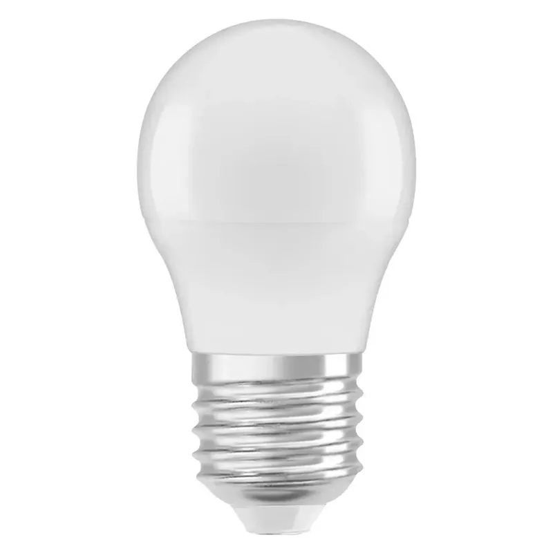 Lampadina LED E27 a sfera Osram 470 lm bianco freddo Betrouwbaar
