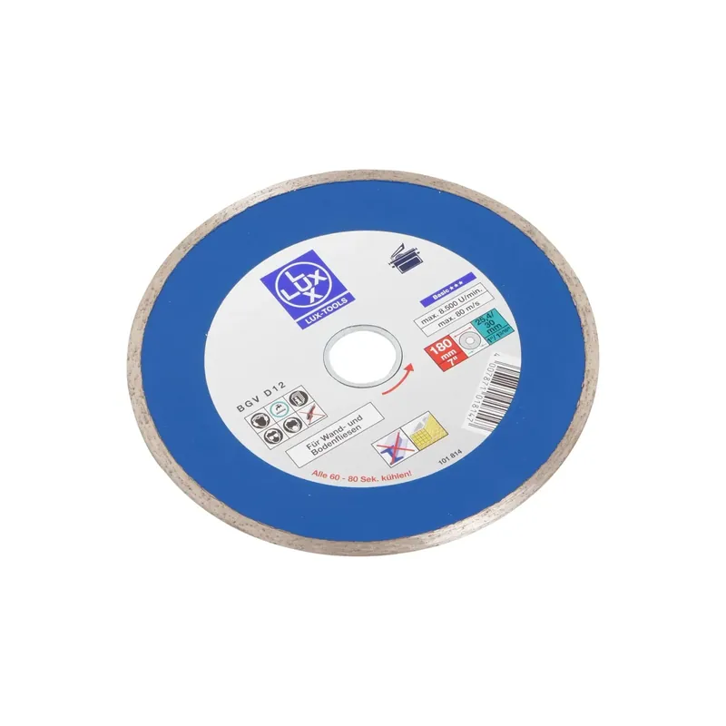 Hete Deal Disco da taglio LUX-TOOLS diamantato Vollrand 180 mm