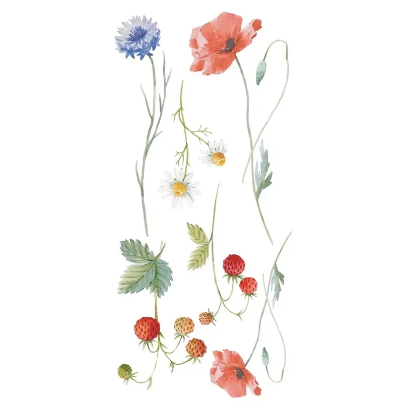 Sticker autoadesivo 2FG 15x31 cm Fields flowers Seizoensaanbieding