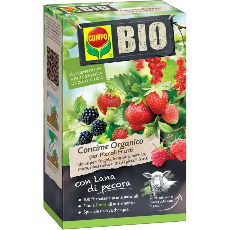 Concime per orto fragole e piccoli frutti Compo Bio 750 g Koop Vandaag