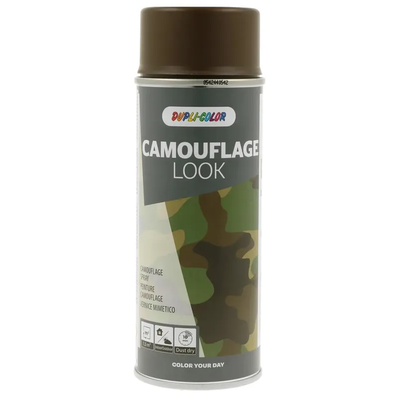 Vernice spray Dupli-Color Camouflage Marrone pelle opaco 400 ml Merkproduct