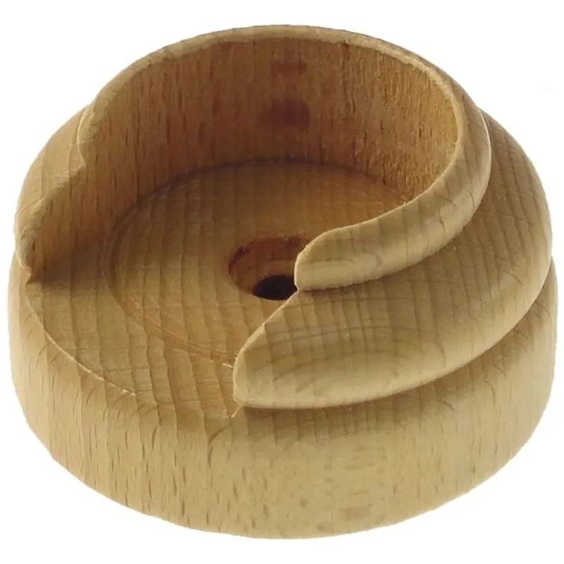 Supporto bastone tenda Rosetta Ø 3,5 x L 6 cm naturale 2 pz Aanbieding