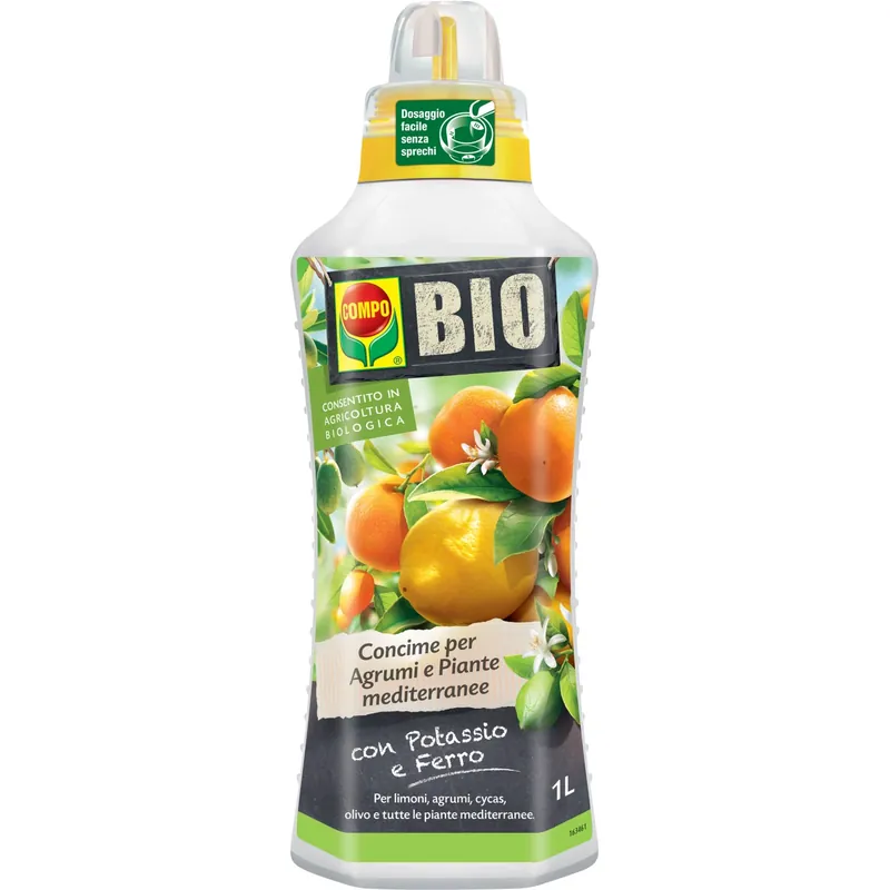 Populair Concime per agrumi e piante mediterranee Compo Bio 1 l