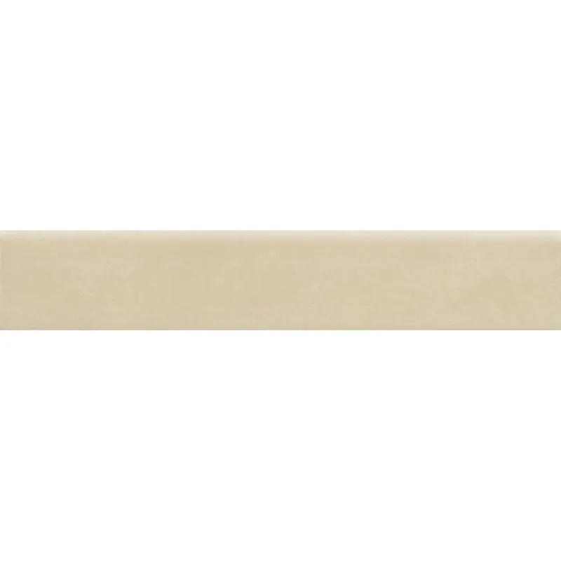 Merkproduct Battiscopa in gres porcellanato Glamour crema 8x45 cm