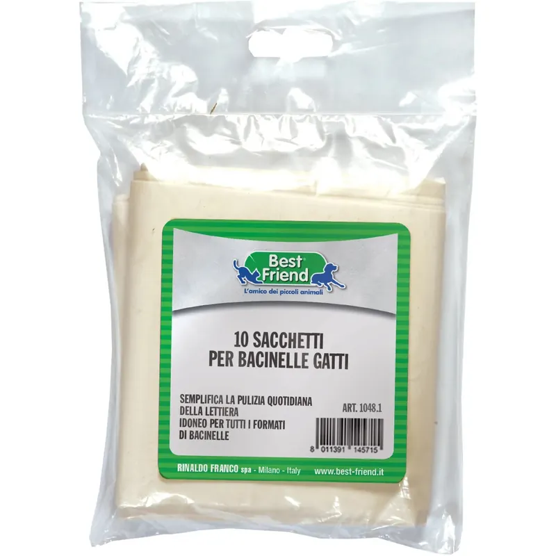 Sacchetti per lettiera gatti in busta 10 pz Koopje