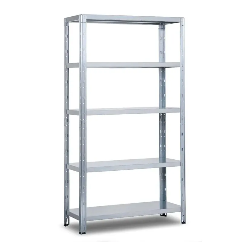 Scaffale in metallo zincato Roma 5 ripiani 120x40x188 cm 200 kg/ripiano Shop Nu