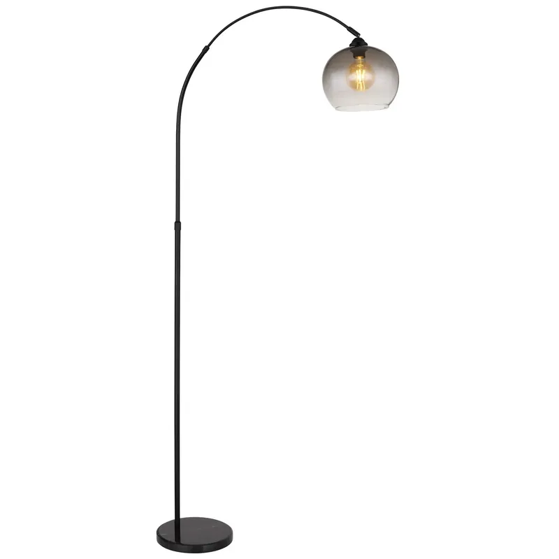 Beperkt Aanbod Lampada da terra New Castle 96x30x196 cm nero
