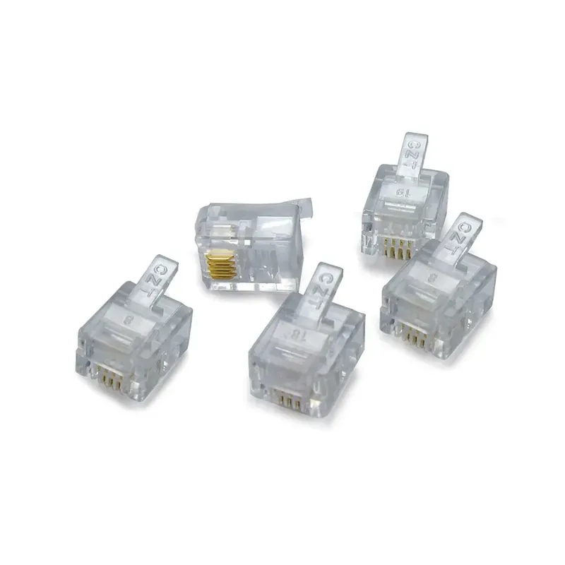 Koop Vandaag 5 connettori telefonici RJ11 6p/4C