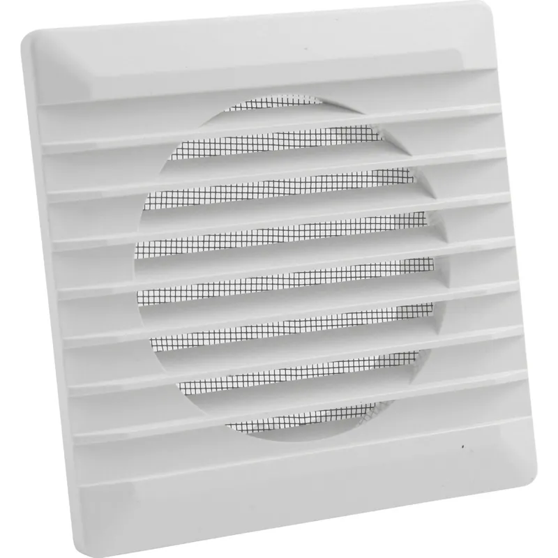 Griglia di aerazione 160 x 160 mm con rete per mosche Bianco Marley Weekendaanbieding