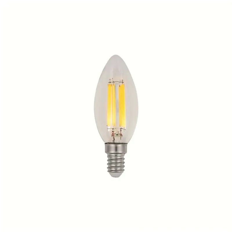 Nieuw Lampadina LED candela a filamento in vetro E14 4000 K 1055 lm