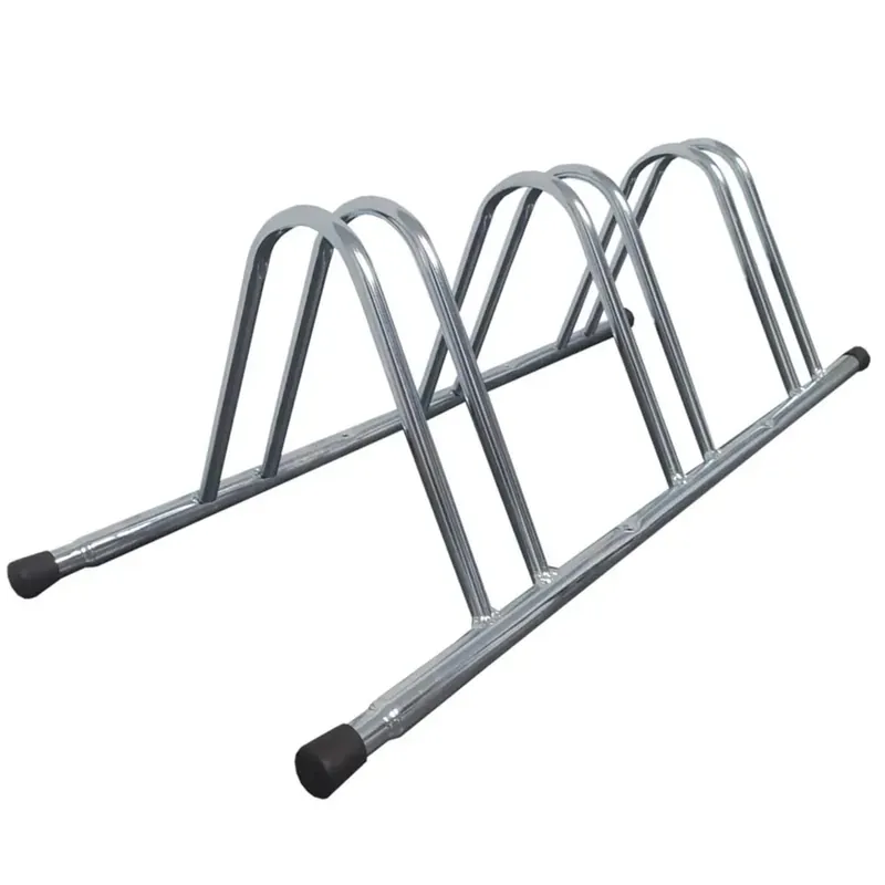 Hoge Kwaliteit Rack per 3 biciclette modulabile finitura zincata 89x28x35 cm