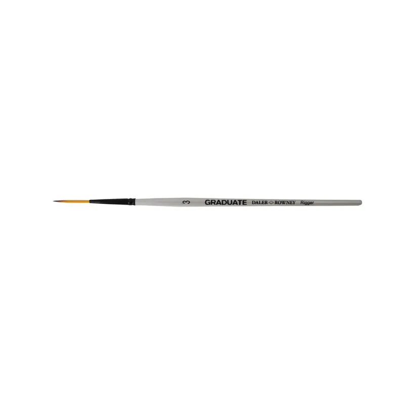 Shop Nu Pennello sintetico per acquerello Daler-Rowney Graduate punta lunga 3