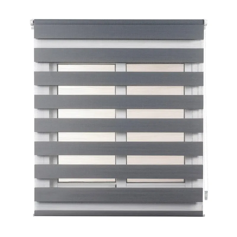 Snelle Levering Tenda Clip & Fix Night & Day colore argento 120x180 cm