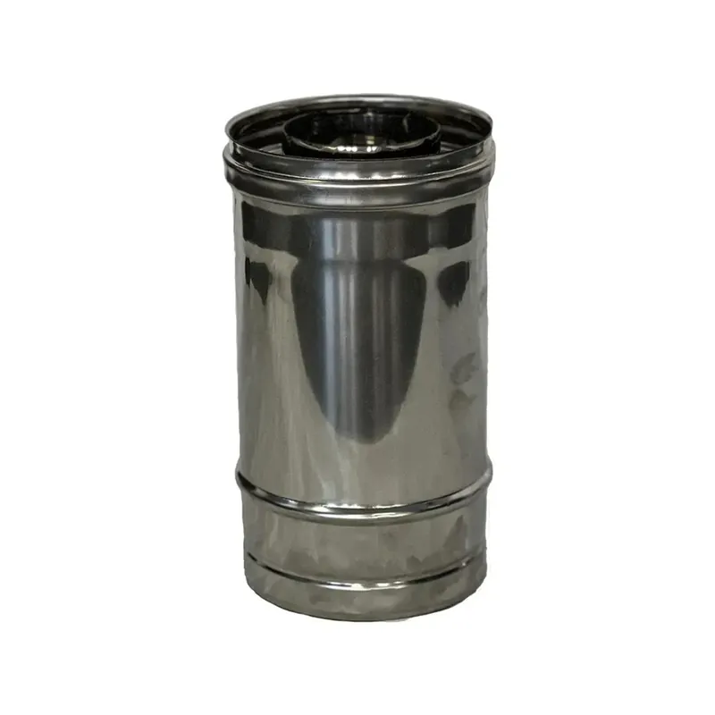 Weekendaanbieding Tubo rigido per camino lineare inox AISI 316-304 Ø 100/150 mm x H 1000 mm