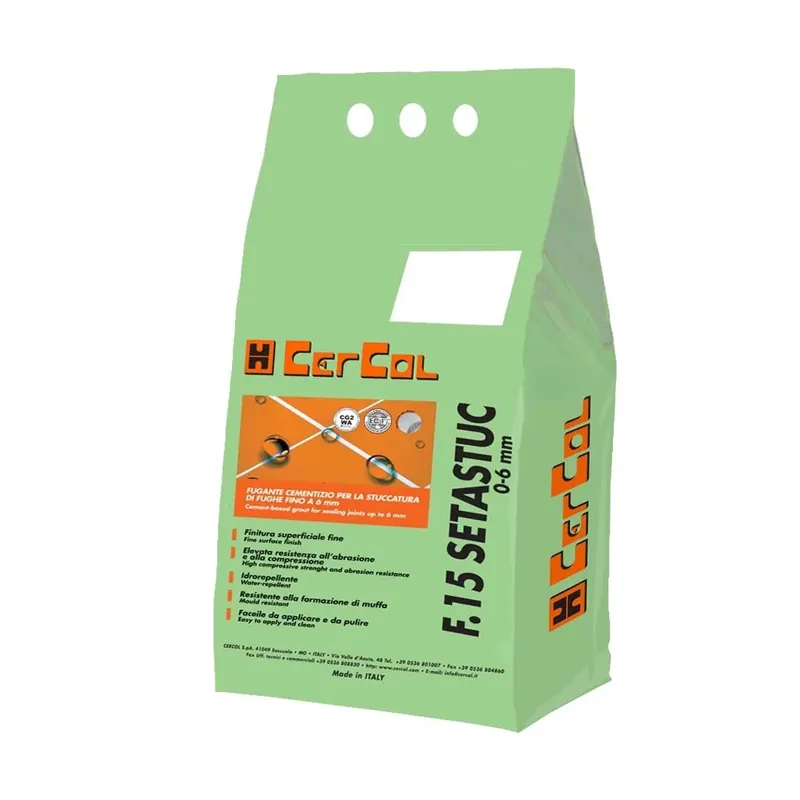 Speciale Aanbieding Fugante per piastrelle Cercol F.15 Setastuc beige scuro 5 kg
