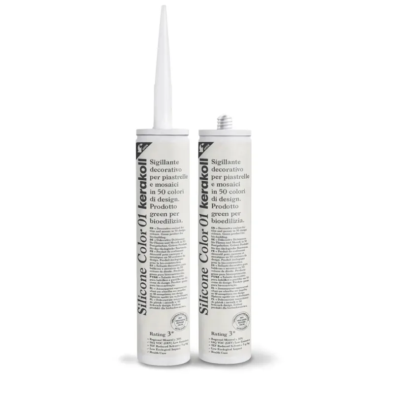 Silicone per piastrelle e mosaici Kerakoll SILICONE COLOR 01 bianco 310 ml Superprijs