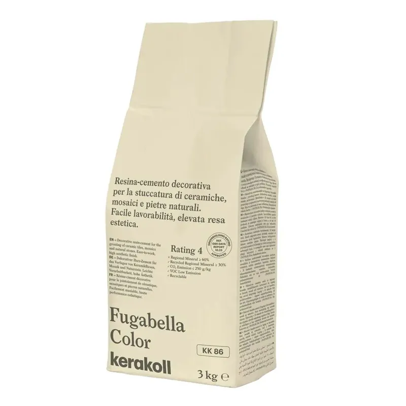 Stucco KERAKOLL Fugabella color 3 kg Ocra chiaro Bestel Nu