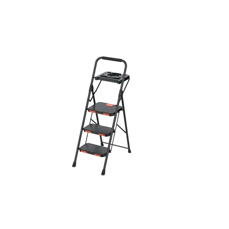 Sgabello in acciaio Solidstep 3 gradini p/max 150 kg Weekendaanbieding