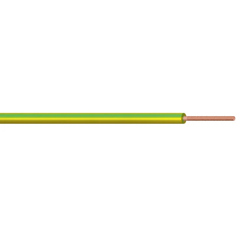 Favoriet Cavo FS17 1x1,5 mm² 20 m in matassa giallo-verde