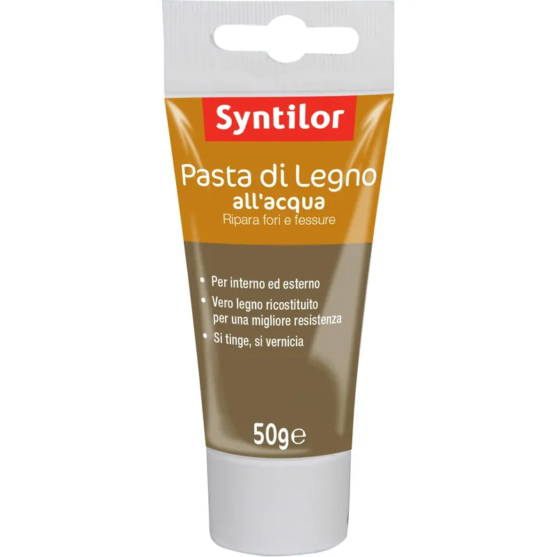 Meest Verkocht Pasta di legno all`acqua effetto noce 50 g