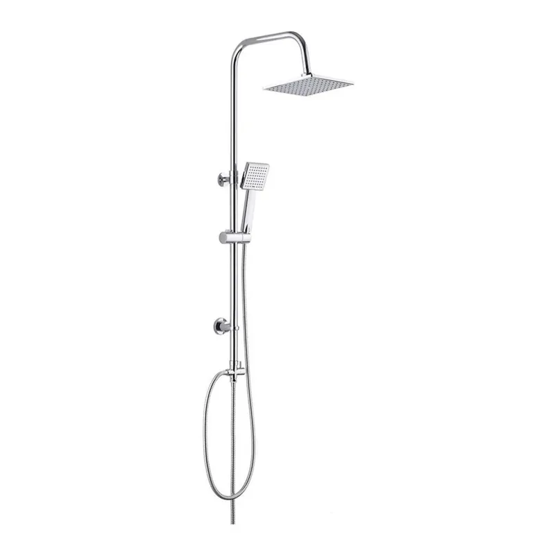 Colonna doccia 1 funzione miscelatore Idrostile regolabile 200x200 mm cromo Weekendaanbieding