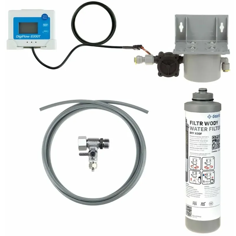 Kit filtrazione acqua a tripla azione Idrostile con monitor flussi Direct Beschikbaar