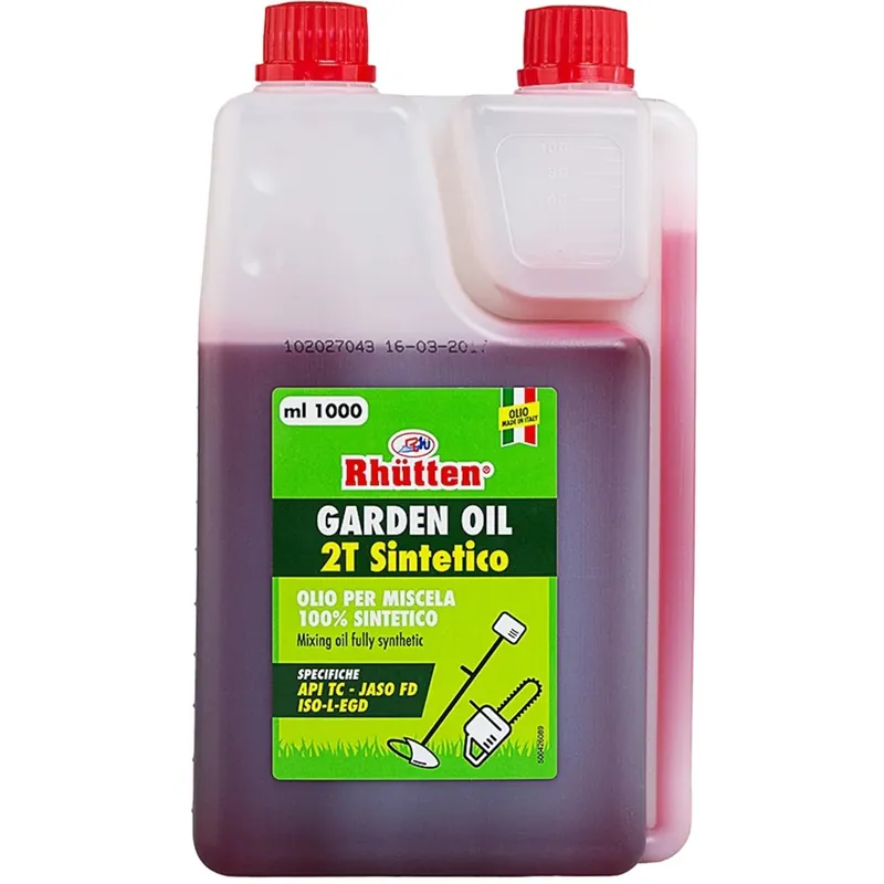Olio garden Rhutten sintetico 2T con dosatore 1 l Uitverkoop