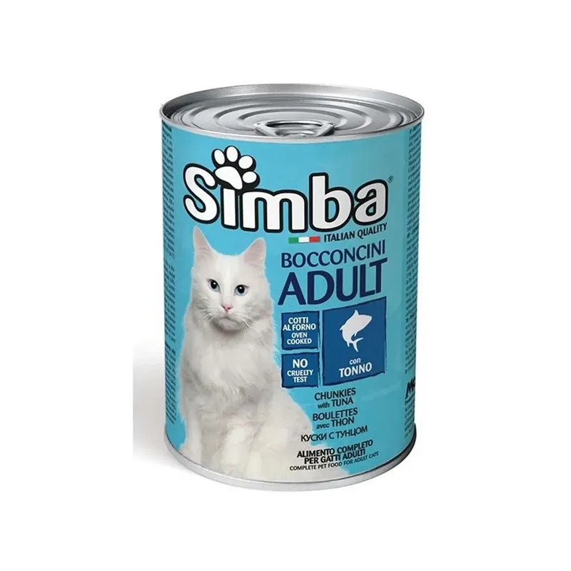 Koopje Cibo umido per gatti Bocconcini Adult tonno 415 g