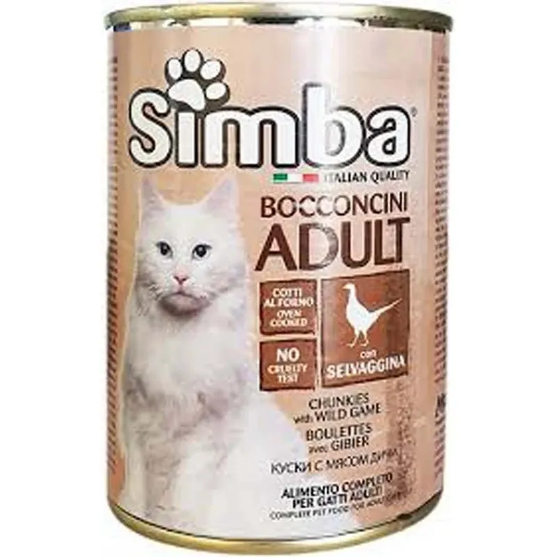 Cibo umido per gatti Bocconcini Adult selvaggina 415 g Bestseller
