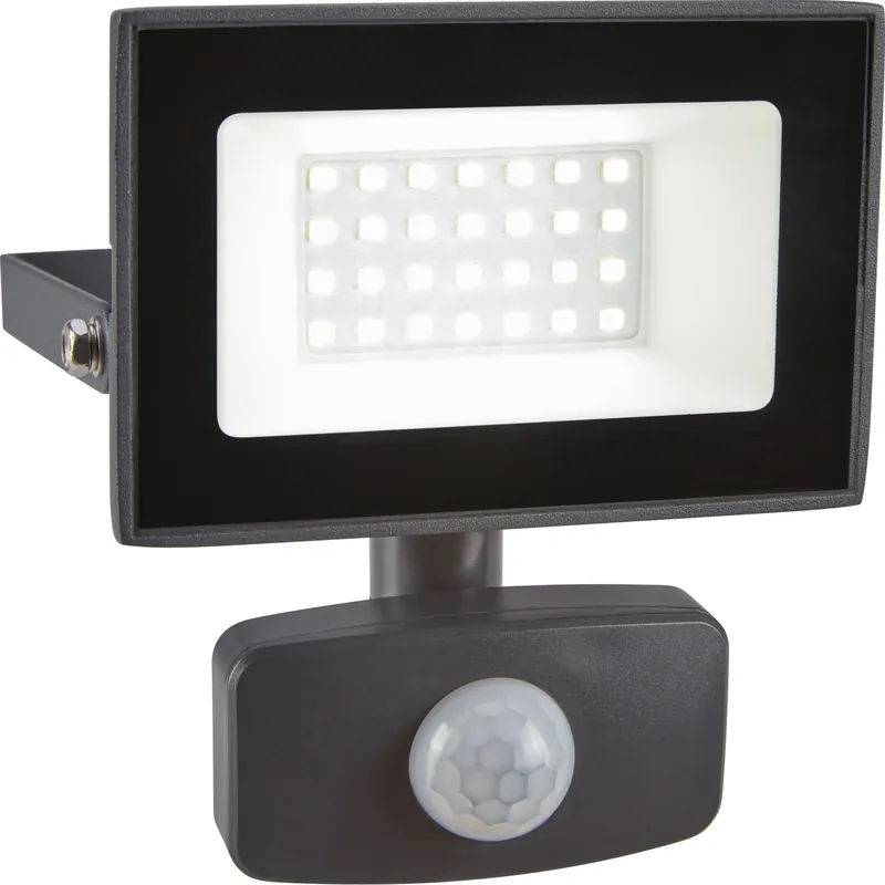 Meest Verkocht Faretto LED 20 W con sensore Grigio