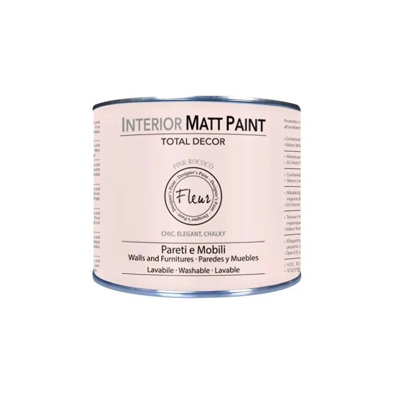 Pittura interior Matt Paint Opaca Colore F19 Pink Rococò 0,375 l Must-Have