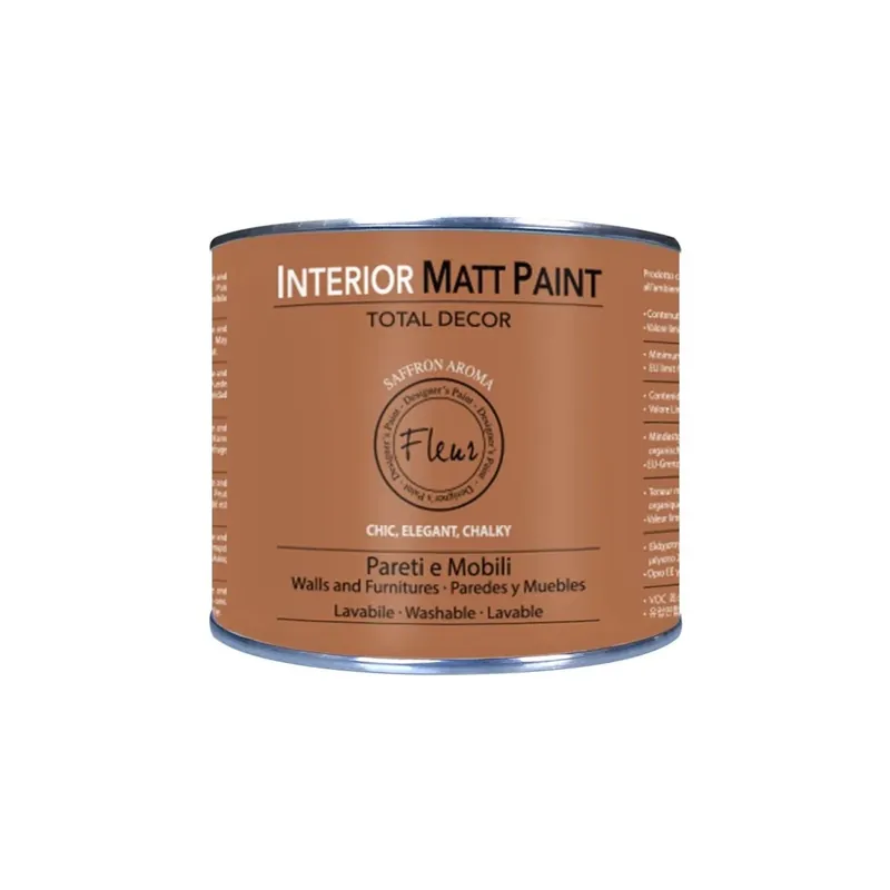 Finale Uitverkoop Pittura interior Matt Paint Opaca F88 Saffron Aroma 0,375 l