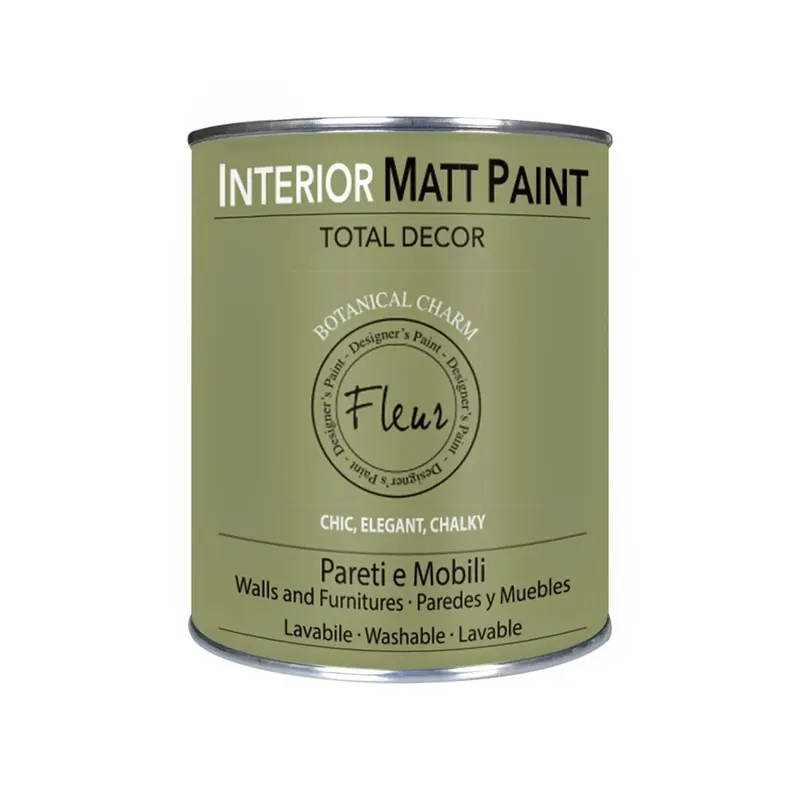 Direct Beschikbaar Pittura interior Matt Paint Opaca F89 Botanical Charm 0,750 l