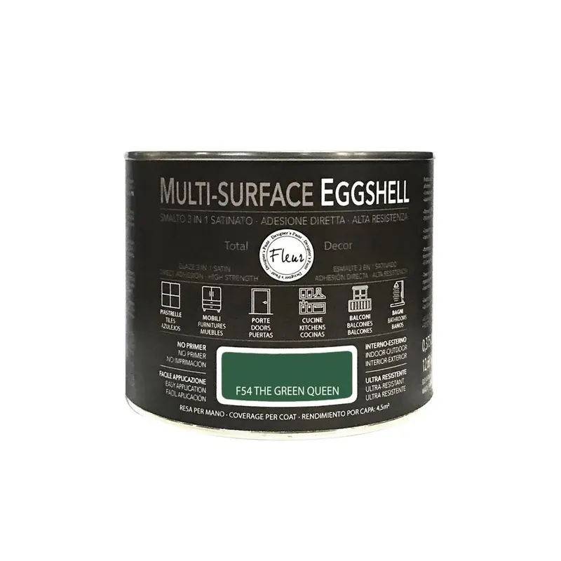 Koop Vandaag Smalto Muli-Surface Eggshell satinato F54 The Gr. Queen 0,375 l